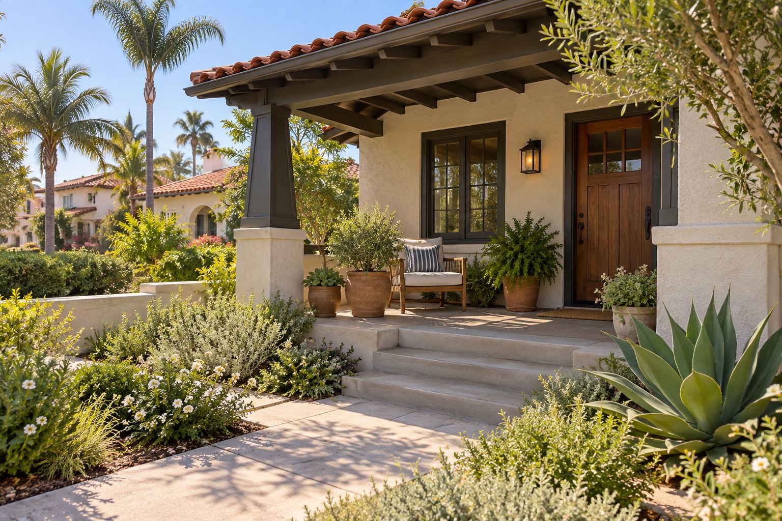 A San Diego County home, illustrative